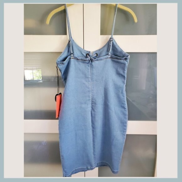Jean Summer Dress with Free Star Eyelet - Picture 4 of 6